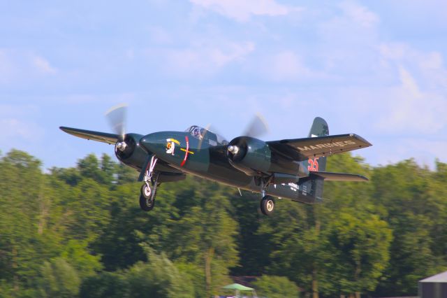 Grumman G-51 Tigercat (NX700F) - This sounded beautiful as the Tigercat growled for altitude on take-off during Warbird Show Friday 7-29-22.