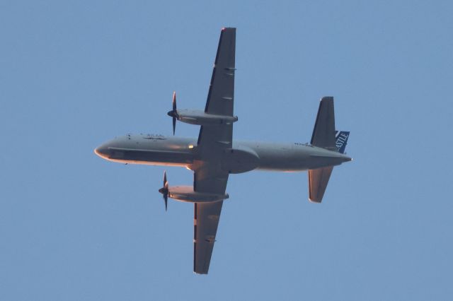 N329AE — - N329AE SAAB 340-BF Castle Aviation PSC-112 De Quebec YQB vers Montreal YUL. Altitude 2320 Mètres Vitesse 485 Km/H Survolant la ville de Lavaltrie QC. Le 26-07-2024 à 20:26.