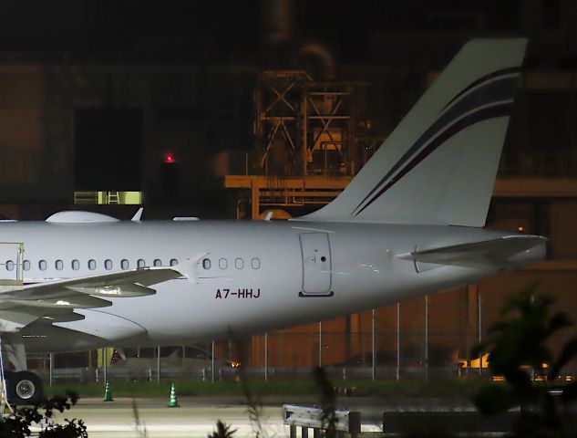 Airbus A319 (A7-HHJ) - Photo taken on Jul 20, 2023.