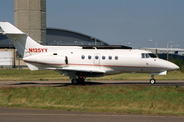 Hawker 800 (N125YY) - Seen here in Jul-02.  Reregistered N333MS then exported to Lebanon 11-Mar-08 where it became OD-MAS.