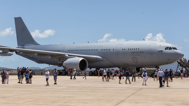 Airbus A330-200 — - RAAF, KC30A, MRTT, on static display at RAAF open day.