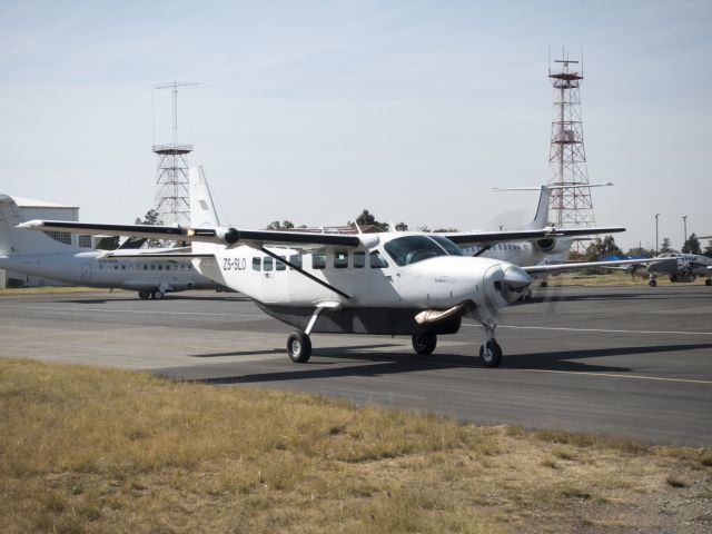 Cessna Caravan (ZS-SLO) - At Johannesburg, South Africa. 27 MAY 2017.