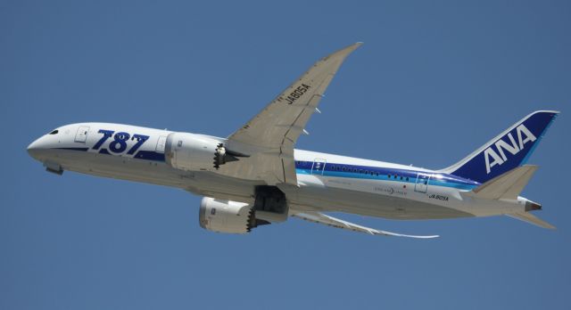 Boeing 787-8 (JA805A) - Departure from 30R, to Tokyo  ANA # 1075  06-03-2013