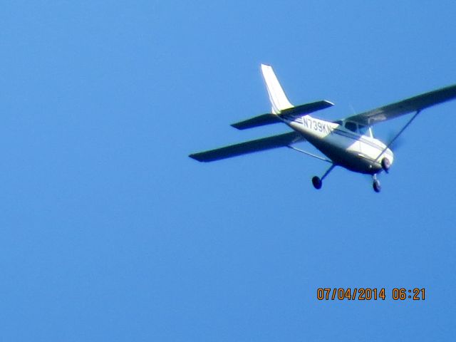 Cessna Commuter (N739KN) - Duck Creek at Grand Lake Oklahoma small airshow before the biggest fireworks show in the Midwest.