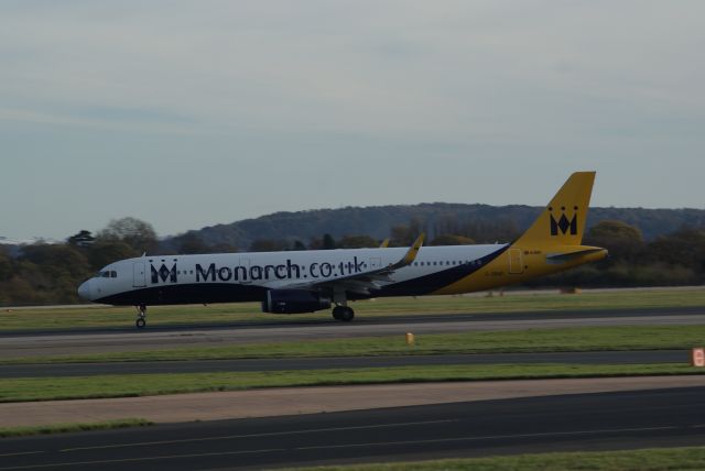 Airbus A321 (G-ZBAD) - Monarch A321-231 cn5582
