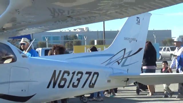 Cessna Skyhawk (N6137Q) - One of the most popular aircraft used to train people to fly.