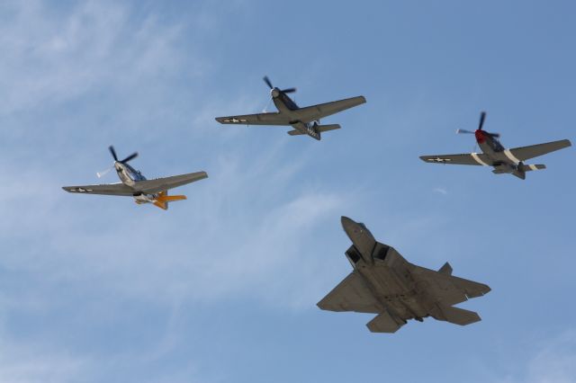 — — - KCNO 2015 Airshow Heritage Flight