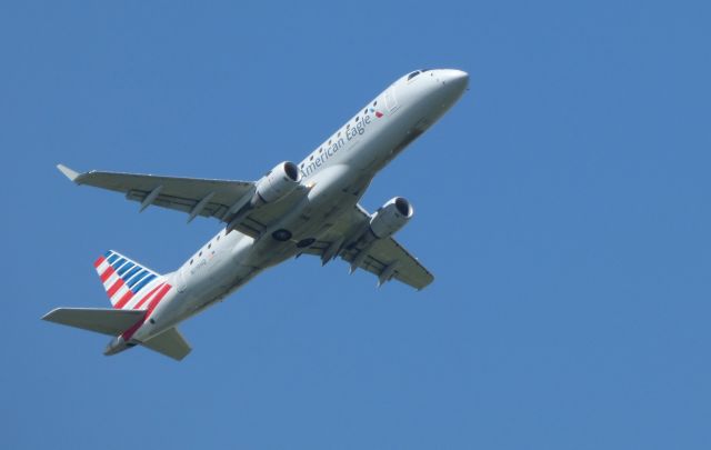 Embraer 170/175 (N119HQ) - Shown here a moment from departure is an American Eagle Embraer E170 in the Summer of 2016.