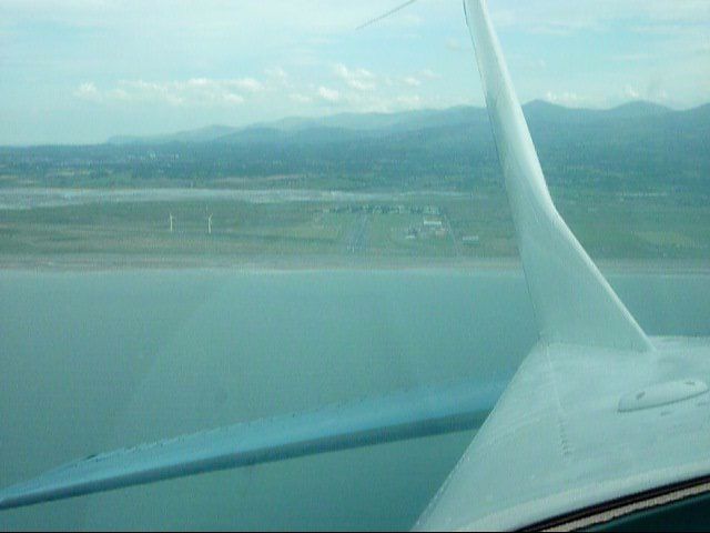 — — - Leaving Caernarfon Wales