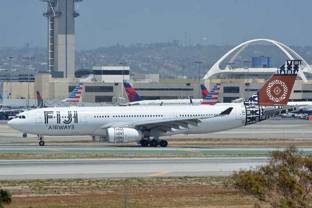 Airbus A330-200 (DQ-FJV) - Fiji Airways Airbus A330-243 DQ-FJV at LAX on May 3, 2016. 