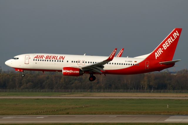 Boeing 737-800 (D-ABBB) - One of the last aircrafts in this colors...