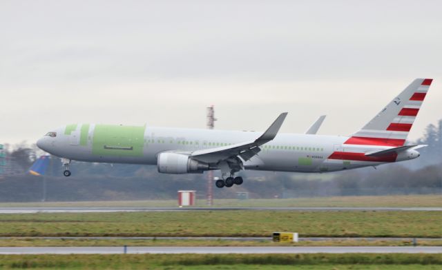 BOEING 767-300 (N388AA) - cargo aircraft management b767-323er n388aa landing at shannon from tel aviv after cargo conversion 18/1/21.