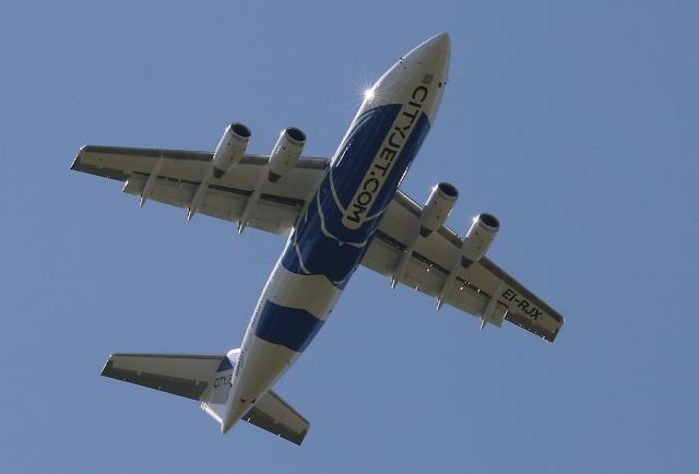 Avro Avroliner (RJ-85) (EI-RJX) - BAe -Avro RJ85, Roissy Charles De Gaulle (LFPG - CDG)