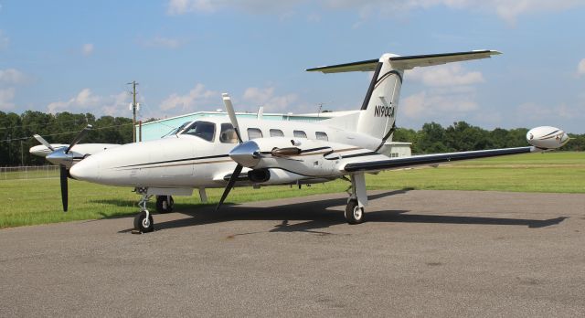 Piper Cheyenne 400 (N190CA) - A 1981 model Piper PA-42-720 Cheyenne III on the Dixie Air ramp at Tuscaloosa Regional Airport, AL - June 16, 2017. 