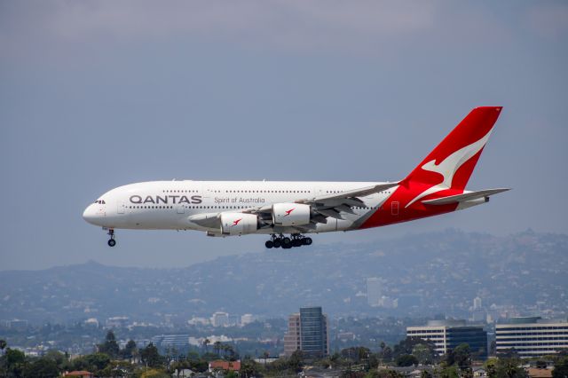 Airbus A380-800 (VH-OQG) - H hotel spotting May 14th