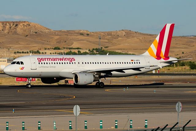 Airbus A320 (D-AIPX) - On 24/03/2015 this airplane operating the flight 4U9525 from BCN to DUS crashed in the Alps. 