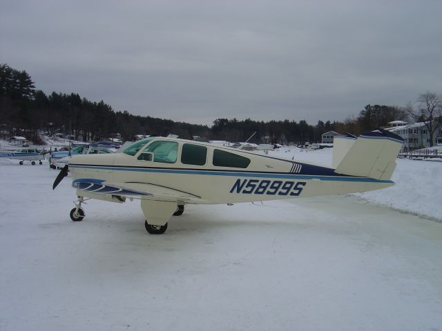 Beechcraft Bonanza (36) (N5899S) - ALTON BAY FEB. 09