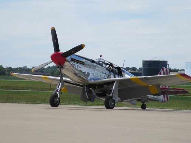 North American P-51 Mustang (NL251MX) - TP-51C "Betty Jane" Collings Foundation @ Porter Co., Indiana