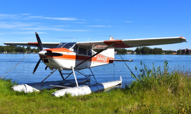 Cessna Skywagon (N4448R) - Cessna A185F Skywagon N4448R in Anchorage