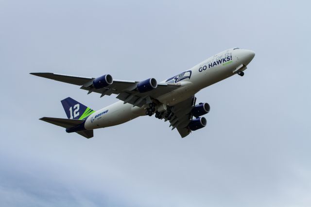 Boeing 747-200 (N770BA) - One more photo from the Boeing Everett, WA site rally.