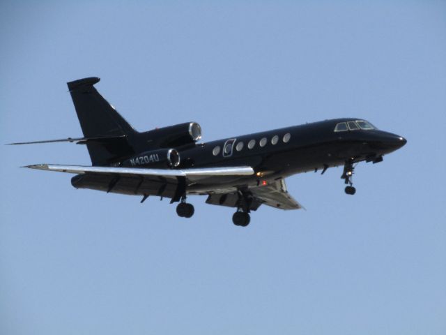 Dassault Falcon 50 (N4204U) - Landing RWY 20R