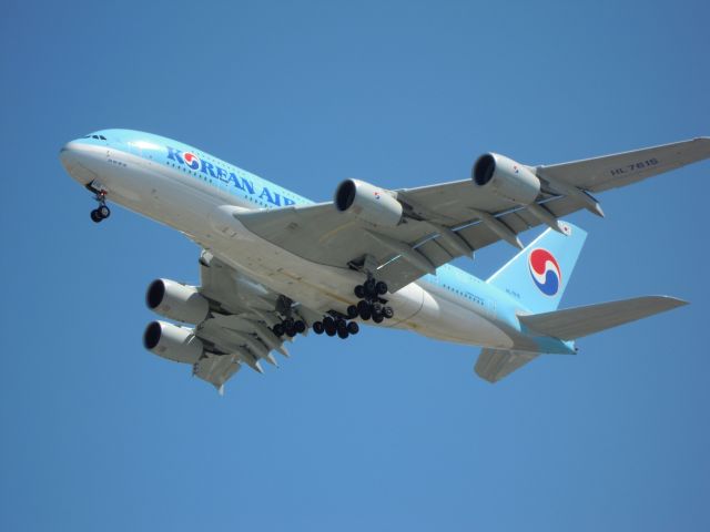 Airbus A380-800 — - Korean air A380-861 LAX