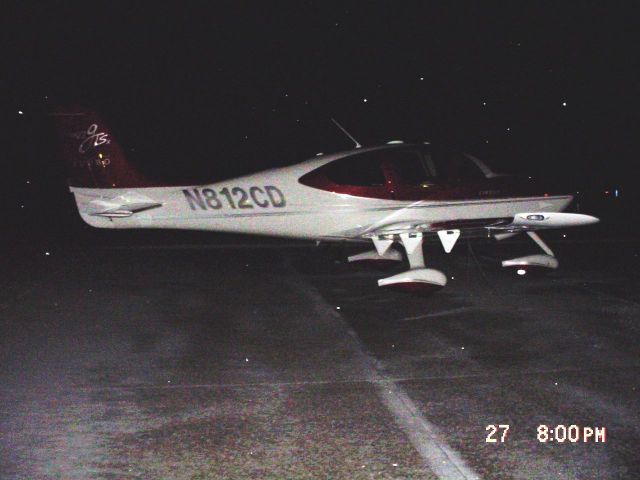 Cirrus SR-22 (N812CD) - Parked on ramp 12/27/2009