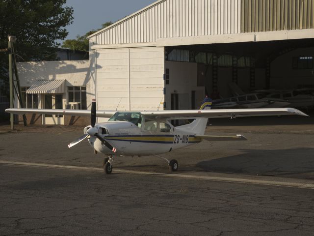 ZS-AVB — - At the Rand airport, South Africa.