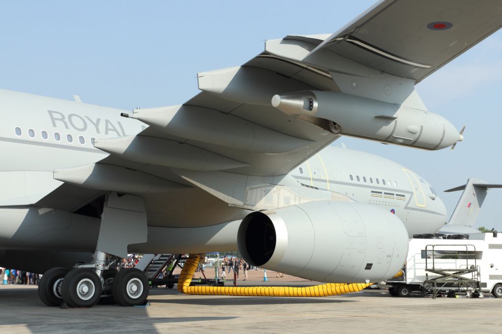 — — - Voyager KC-330, on static display at RIAT 2013.