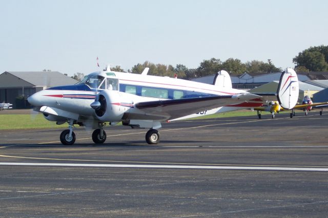 Beechcraft 18 (N5959F) - 18 Nov 2008