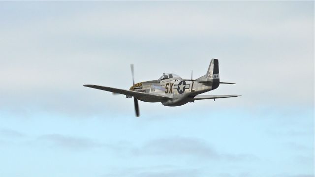 North American P-51 Mustang (N723FH) - Flying Heritage Collections North American P-51D Mustang (Ser#44-72364) makes a high speed pass during their Fly Day, 7/28/12.