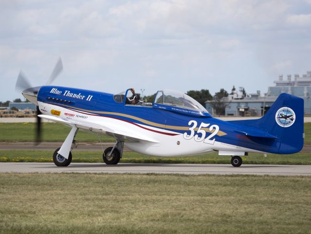 North American P-51 Mustang (N352BT) - Oshkosh 2013!