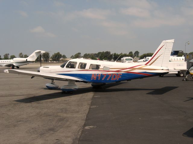 Piper Saratoga (N177DF) - Parked at Santa Ana