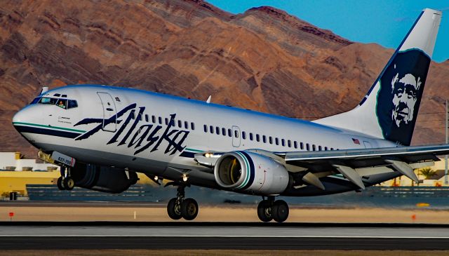 Boeing 737-700 (N627AS) - N627AS Alaska Airlines 2001 Boeing 737-790 - cn 30794 / 796 - Las Vegas - McCarran International Airport KLASbr /USA - Nevada December 13, 2009br /Photo: Tomás Del Coro