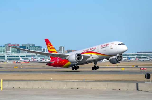 Boeing 787-8 (B-2730) - Hainan 787 B-2730 departure from Toronto to Beijing.