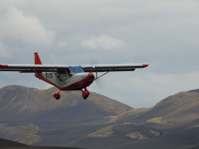 ICP Ventura (TF-VTR) - Landing at Skalavatn, Iceland