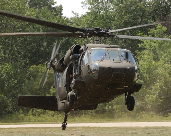 Sikorsky S-70 (0026848) - 00-26848 UH-60A Blackhawk US Army departing the Become A Pilot Day at the Steven F. Udvar-Hazy National Air and Space Museum at Dulles International Airport in northern Virginia