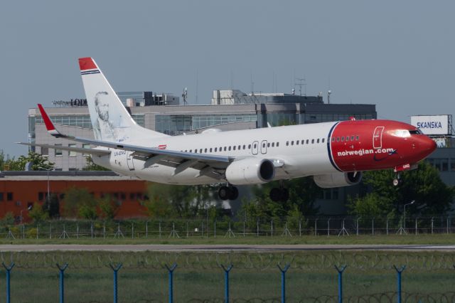 Boeing 737-800 (LN-ENQ) - WAW/EPWA SPOTTING