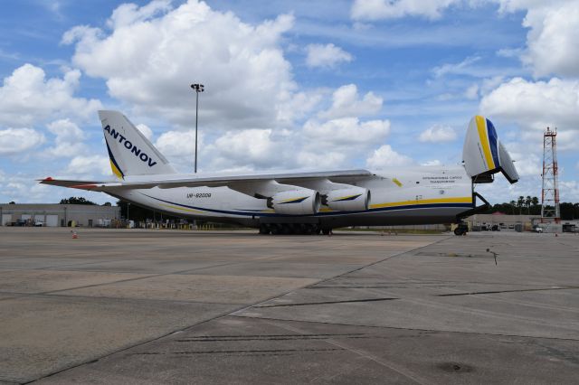 Antonov An-124 Ruslan (RA-82009) - KMCO C/N 19530501007 L/N 01-08 Year Built 1986 Heavily damaged during Russian invasion at Gostomel airport Ukraine.