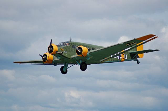 JUNKERS Ju-52/3m (F-AZJU) - JUNKER 52 3M de la feté-Alais en 2011