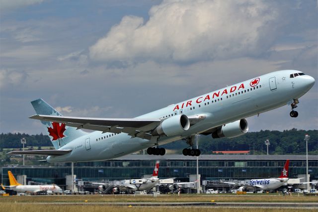 BOEING 767-300 (C-FMWP) - Boeing 767-333ER  Air Canada  LSZH Zurich-Kloten Airport  Switzerland  21.June 2011