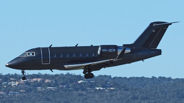 Canadair Challenger (VH-SCR) - Bombadier CL-600-2B16 VH-SCR R03 YPPH 160618.