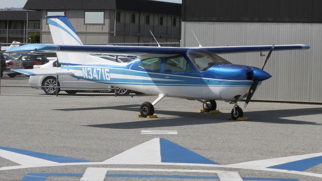 Cessna Cardinal (N34716) - Nicely color-coordinated with the 99's compass rose in the foreground.