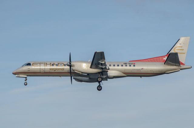 de Havilland Dash 8-400 (HB-IZZ)