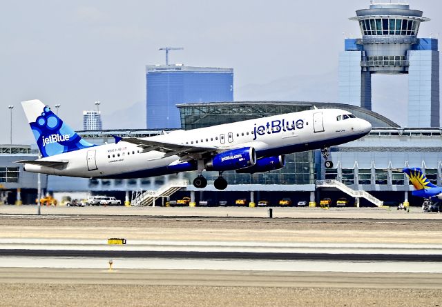 Airbus A320 (N563JB) - JetBlue Airways Airbus A320-232 N563JB (cn 2006) "Blue Chip"  Las Vegas - McCarran International (LAS / KLAS) USA - Nevada, August 16, 2012 Photo: Tomás Del Coro