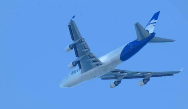 Boeing 747-400 (TF-AMM) - This Network Aviation aircraft observed along the coast of Long Branch NJ, approxiamately air 25 miles to JFK from the Summer of 2023.