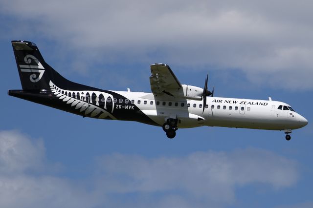 ATR ATR-72 (ZK-MVK) - 15 NOV 2016.