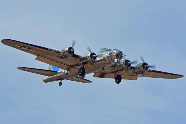 Boeing B-17 Flying Fortress (N9323Z) - Boeing B-17G Flying Fortress N9323Z Sentimental Journey at Luke Air Force Base on March 16, 2018.