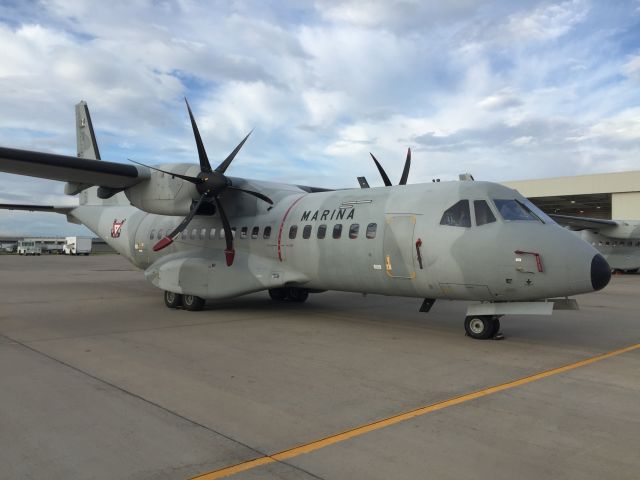 Casa C-295 Persuader (ANX1252) - Unusual visitor to DIA, a Mexican Navy C-295M.