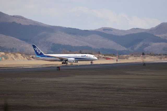 Boeing 787-8 (JA824A) - March 29, 2025:HKD-HND.